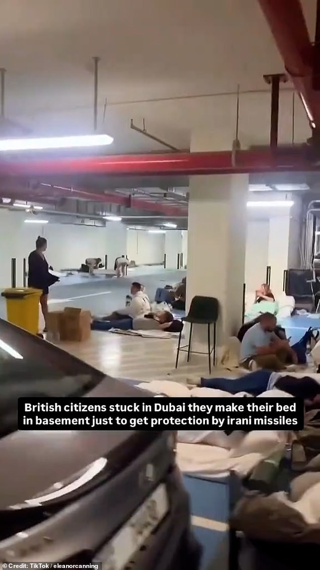 Hundreds of thousands of travellers have been left stranded following the cancellation of flights over the United Arab Emirates after the government announced a 'temporary and partial closure' of its airspace