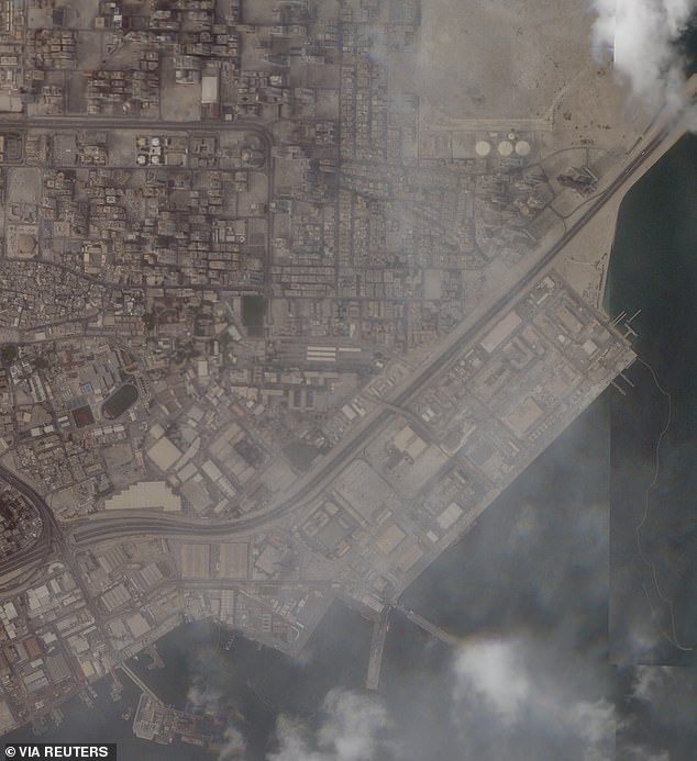 The US Fifth fleet naval base in Manama, Bahrain, was also damaged following Iranian strikes