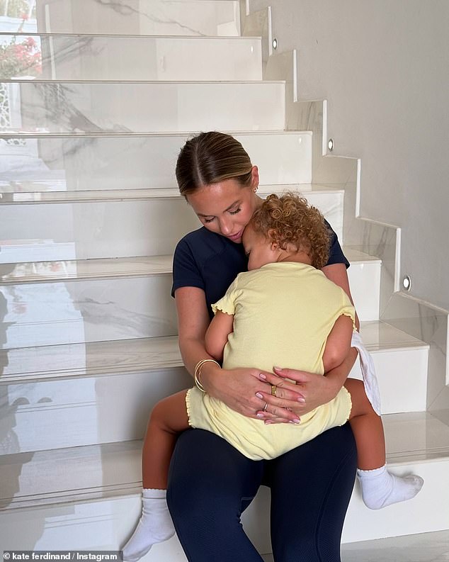 Kate took to Instagram on Sunday to provide an update on their whereabouts and reassured fans they were safe after a 'very scary night'