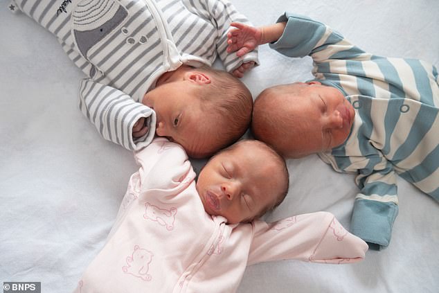 Mr McEvoy admitted that he and Hayley have barely slept for six months as they raise three young babies at once