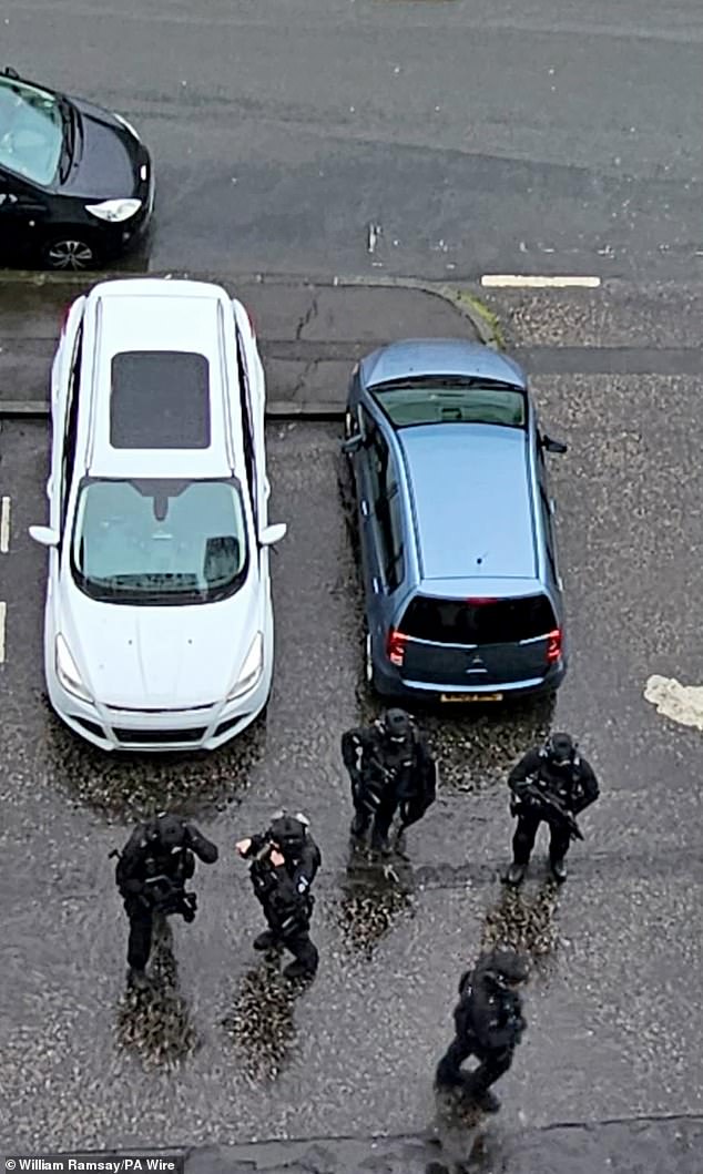 Locals says a number of people may have been stabbed, with an emergency response in place since before 9am