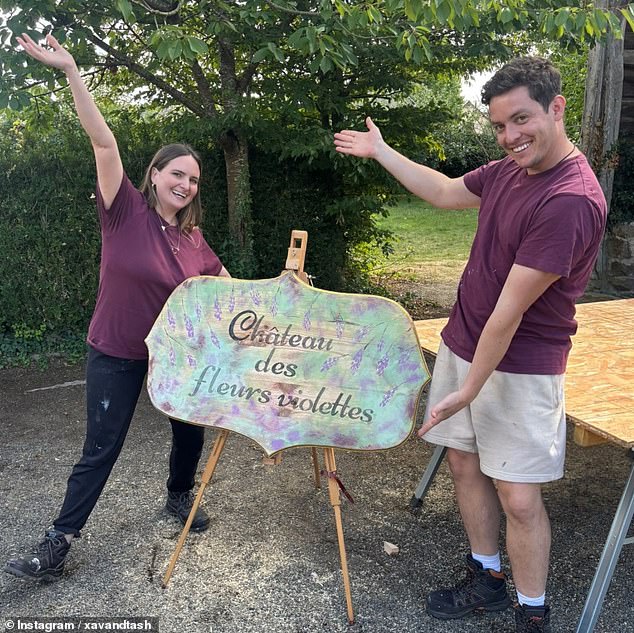 After excelling in a number of challenges to prove what it takes to run a lavish French estate, the pair, both 36, are set for an idyllic life abroad in the charming village of Ceaucé in the Orne region of north-west France