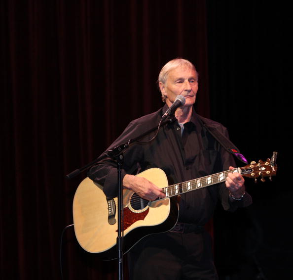 Len Garry of the Quarrymen performing during the premiere of "Nowhere Boy."