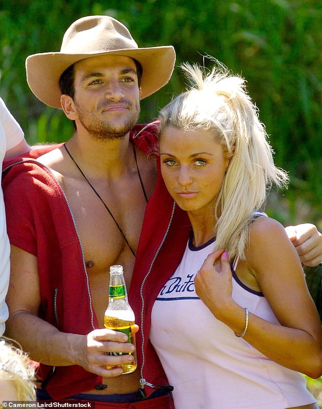 The former glamour model and singer, 52, married in 2005, little more than a year after meeting as campmates on the third series of I'm A Celebrity