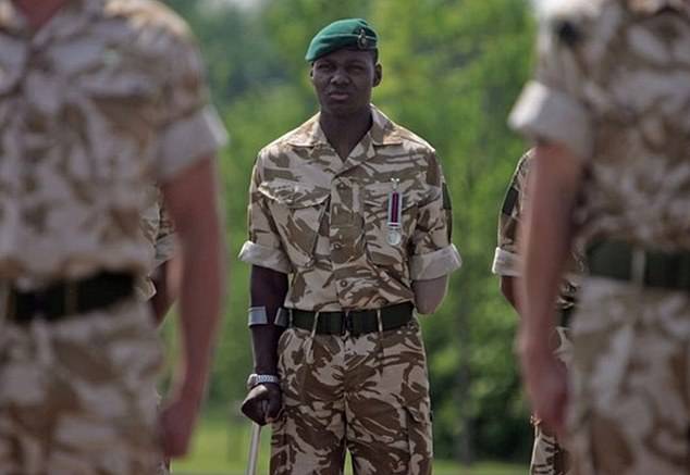 Ben McBean, 38, lost an arm and leg after being blown up by an IED while serving with the Royal Marines in Afghanistan