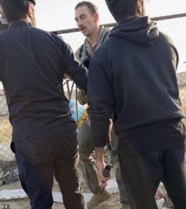 Footage showed the pilot walking on the ground after successfully ejecting