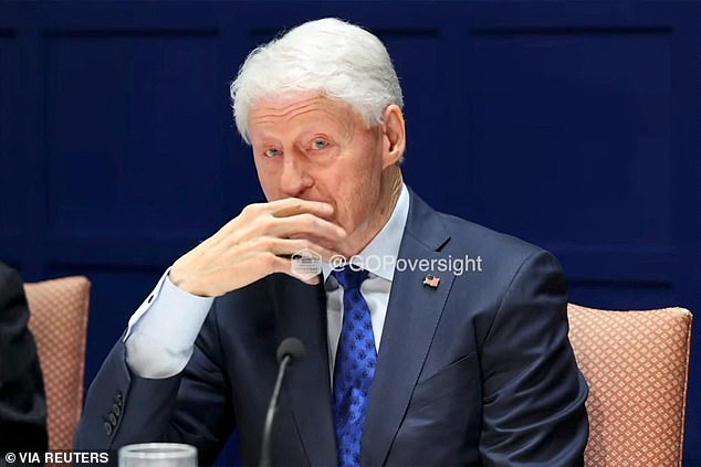 Clinton said in his testimony that he had no knowledge of Epstein¿s sex crimes