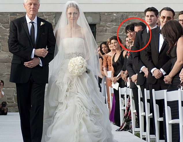 Epstein's procurer, Ghislaine Maxwell, was one of the guests at Chelsea Clinton's 2010 wedding to Marc Mezvinsky, at least a year after the former president says he last spoke to the financier