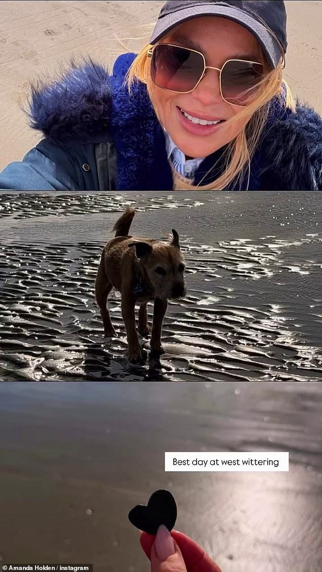 The talent show judge shared a slew of sweet snaps to her Instagram Stories