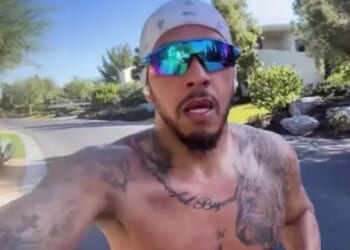 Kim Kardashian and Lewis Hamilton reveal first pics from romantic £3.2k a NIGHT holiday as they work out together