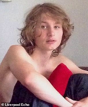 Connolly allegedly took selfies where Daniel Gee-Jamieson (above), 16 was fatally stabbed