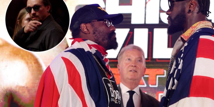 Oleksandr Usyk makes incredibly blunt prediction for Derek Chisora vs Deontay Wilder