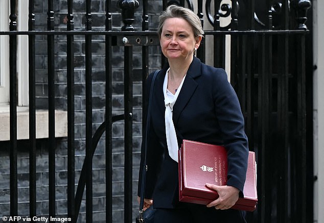 Foreign Secretary Yvette Cooper said a government charter flight would leave Muscat 'in the coming days'