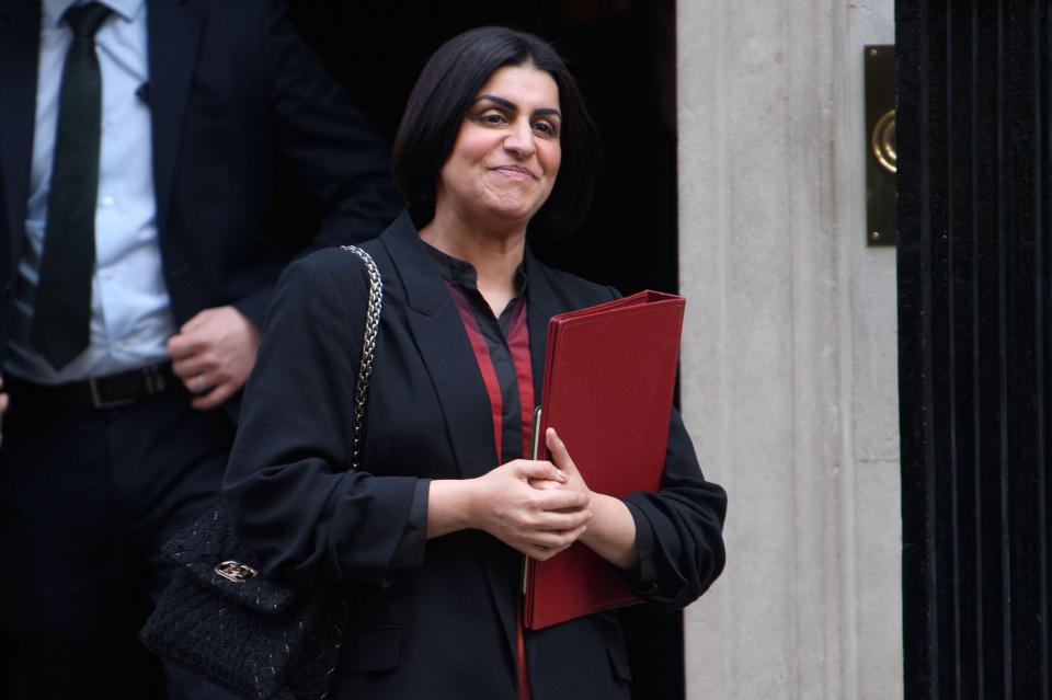 London, UK. 03 Mar 2026. Pictured: Shabana Mahmood - Secretary of State for the Home Department departs a cabinet meeting in Downing Street. Credit: Justin Ng/Alamy Live News.