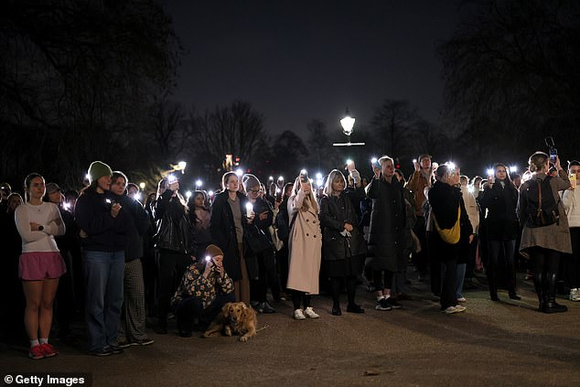 Around one hundred people came to Clapham Common's bandstand to commemorate Ms Everard and other women and girls who lost their lives in violence