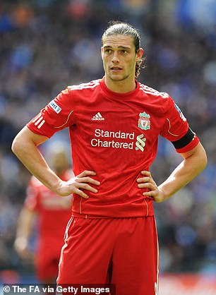 Ex-Premier League footballer Andy Carroll who moved from Newcastle to Liverpool for a then Anfield record of £35m in 2011