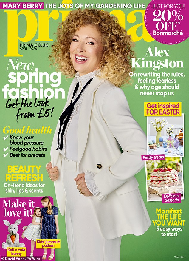 She continued: 'Because I'm such a positive person, even though my body was trying to tell me that something was very wrong, I wasn¿t reading the signs'