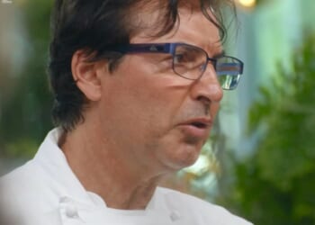 Watch furious chef Jean-Christophe's expletive-filled rant at The Heat contestant before throwing him out the kitchen
