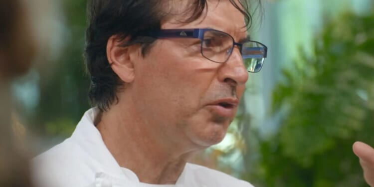 Watch furious chef Jean-Christophe's expletive-filled rant at The Heat contestant before throwing him out the kitchen