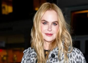 Nicole Kidman, 58, stuns as she steps out in a leopard-print coat in New York to promote new crime drama