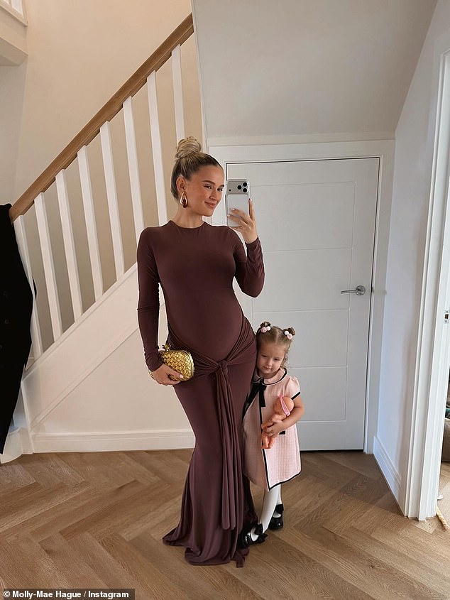 Molly has confirmed that the couple already know the gender and even already have a name picked out, but she is saving the public reveal for another time