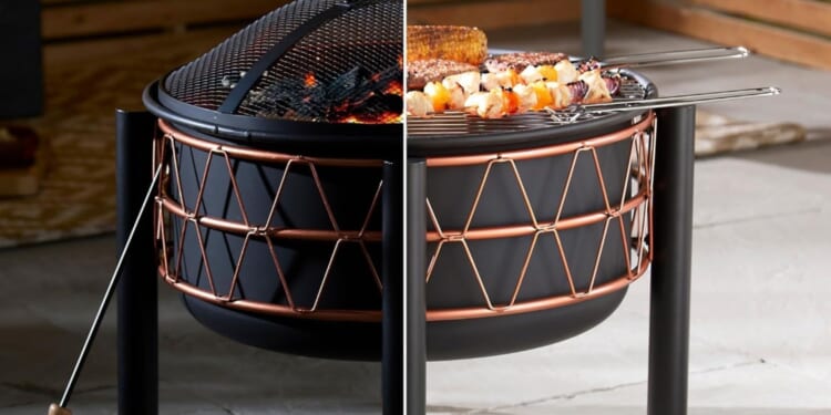 Garden owners rush to buy ‘stylish’ firepit with 41% off