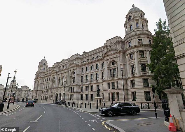 An apartment in this building on Horse Guards Avenue was sold to a Cypriot company for £21million in 2023