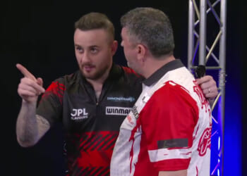 Darts star at centre of 'cheat' row accused of 'unsportmanslike' behaviour with subtle oche antics