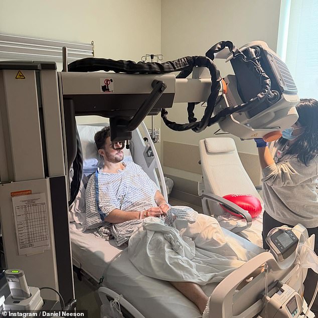 He went on to share snaps and videos that were taken during his recovery in hospital