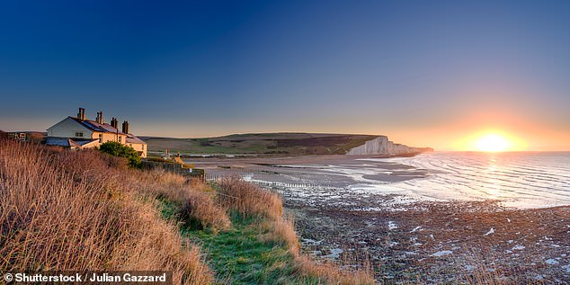 Cuckmere Haven near Seaford, in East Sussex also joins the list