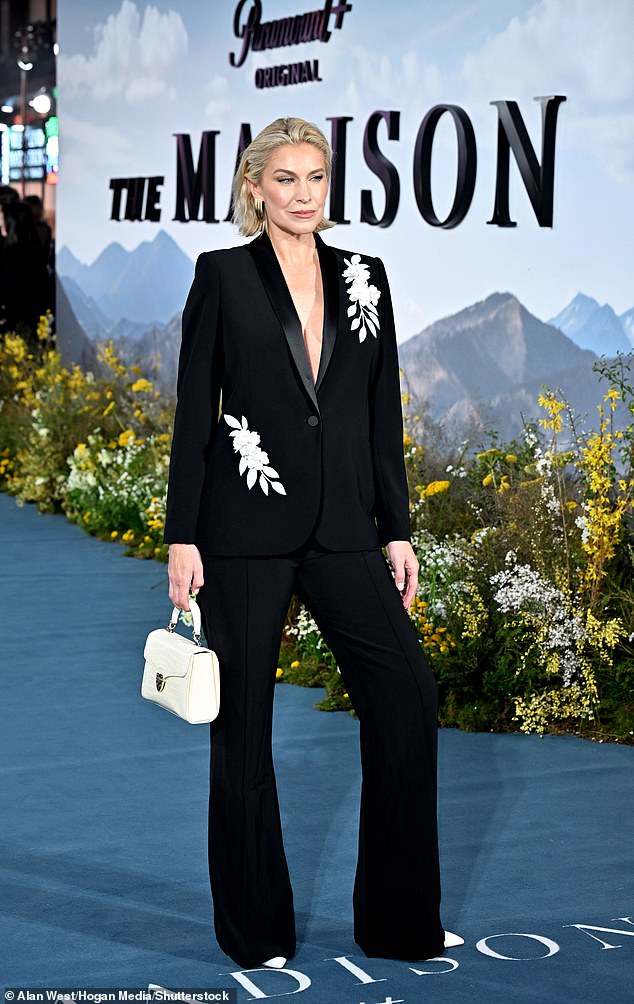 British model Louise Boyce was among the stars attending the premiere