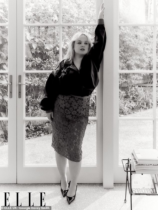 Reflecting on comments about her figure on the show, she added: 'I was exercising a lot because I knew I had to, so I had lost a bunch of weight ¿ I was probably a size 10'