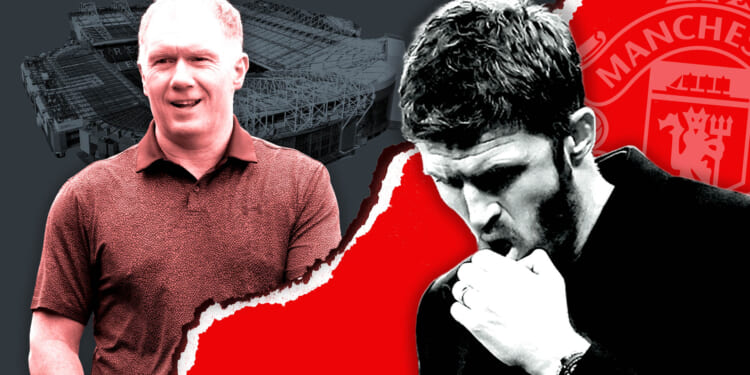 Man Utd legend Paul Scholes appears to CELEBRATE Newcastle win in brutal Michael Carrick post