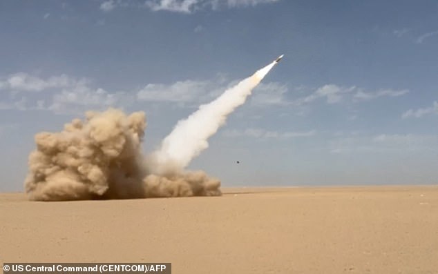 A long-range Precision Strike Missiles (PrSMs) used by the US during 'Operation Epic Fury' on Wednesday