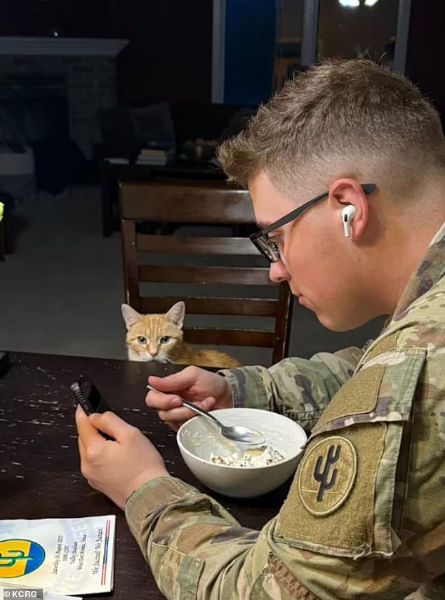 His sister Keara had been teasing him about being overseas during his 21st birthday and being unable to go out and have fun with family and friends