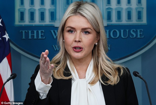 White House Press Secretary Karoline Leavitt sought to set the record straight on why the US decided to strike Iran after critics expressed confusion over who exactly faced an 'imminent threat' from the Islamic Republic