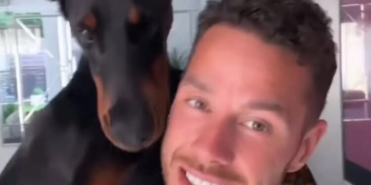 Scott Thomas sits sweet tribute to dead dog Juno alongside his late dad's as Love Islander says 'see you both soon'