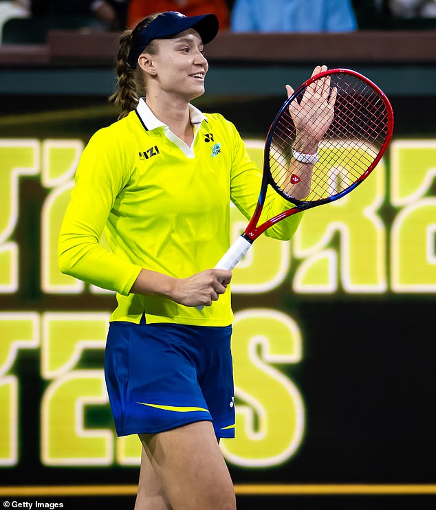 World number three Rybakina is yet to comment on the matter via her social media