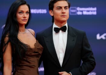 Ecstatic goal celebration in 3-3 thriller sends World Cup winner's wife into surprise early labour