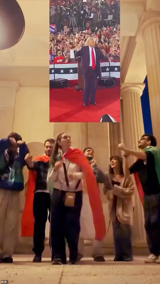 The videos come amid a wave of celebrations from Iranians in major cities across the US and Europe