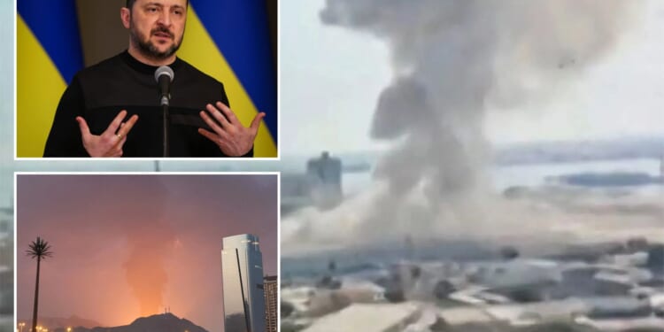 Elite Ukrainian drone hunters to be deployed to help Gulf fend off Iran drone onslaught as Brits frantically try to flee