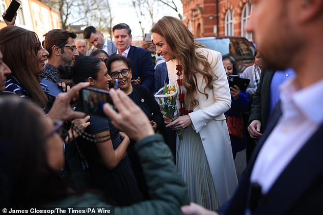 The Princess of Wales visits Leicester today on a trip highlighting local British Indian people