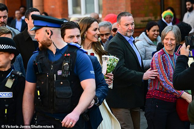 The Princess of Wales visits Leicester today on a trip highlighting local British Indian people