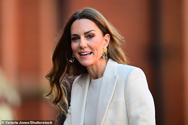 The Princess of Wales during her visit today to the Aakash Odedra Company in Leicester