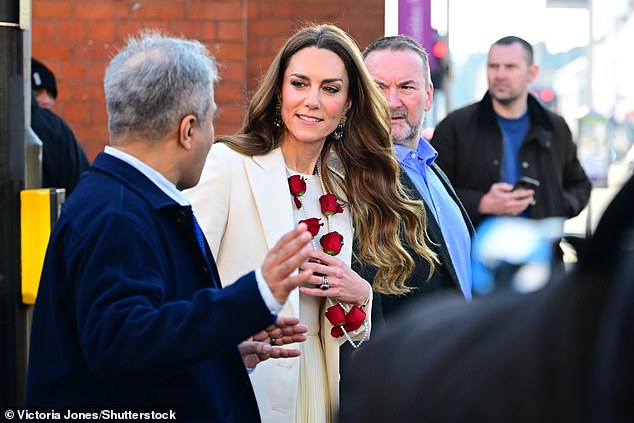 The Princess of Wales visits Leicester today on a trip highlighting local British Indian people