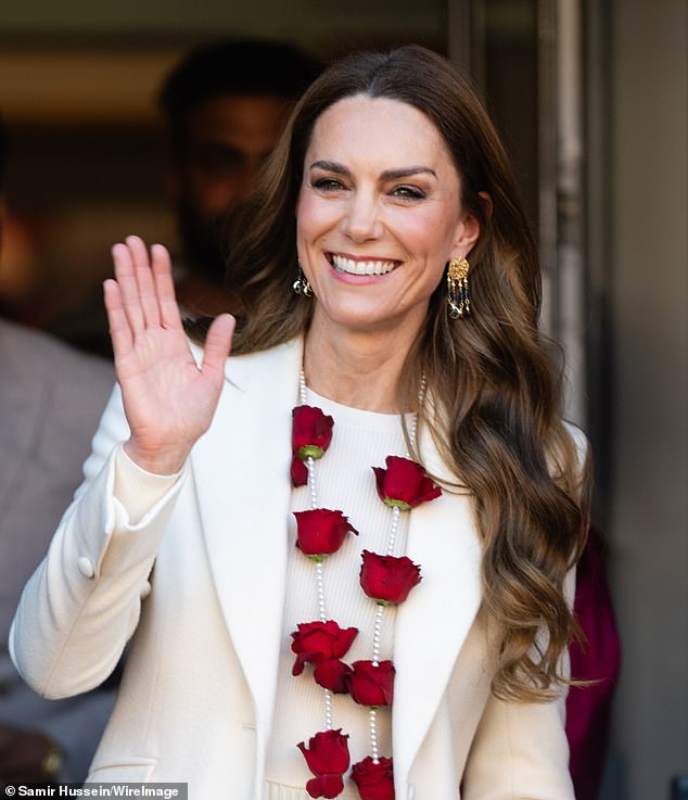 The Princess of Wales meets members of the Aakash Odedra Company in Leicester today