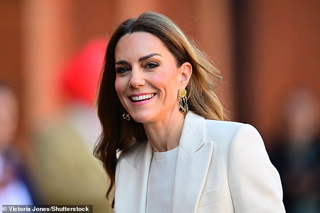 The Princess of Wales arrives at the Aakash Odedra Company in Leicester this morning