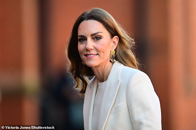 The Princess of Wales arrives at the Aakash Odedra Company in Leicester this morning