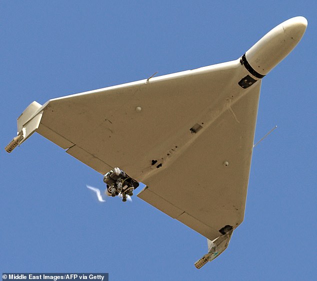 Each Shahed drone carries a payload of up to 90kg ¿ enough to collapse a building