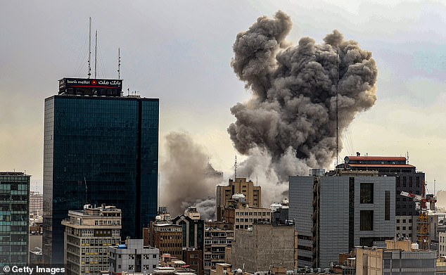 Tehran has been pummelled by US and Israeli air strikes since Saturday, when they killed Ayatollah Khamenei